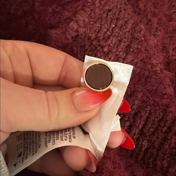 RW&CO. Deep red wine cardigan NWT - size med - Picture 7 of 9